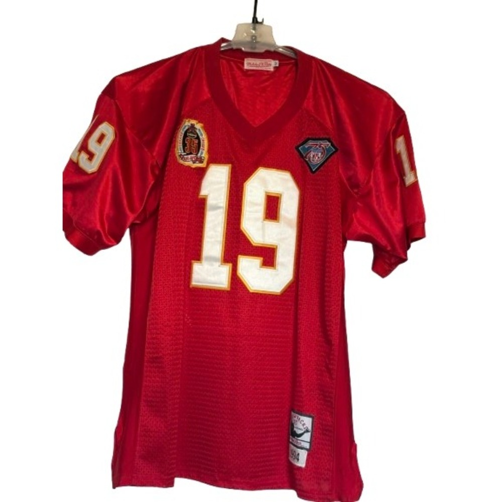 Mitchell & Ness Joe Montana Kansas City Chiefs 1994 Throwback Jersey Red 52